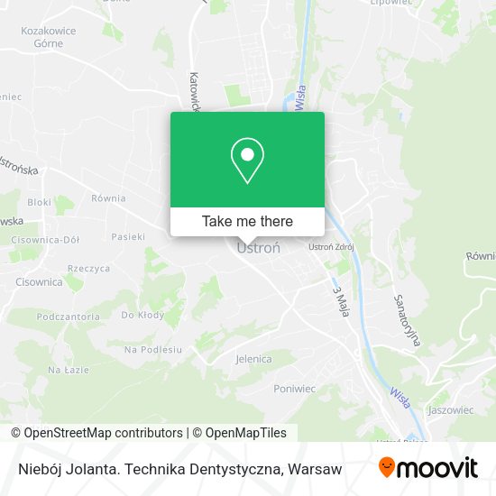 Niebój Jolanta. Technika Dentystyczna map