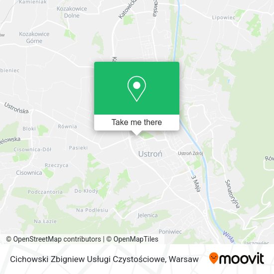 Cichowski Zbigniew Usługi Czystościowe map