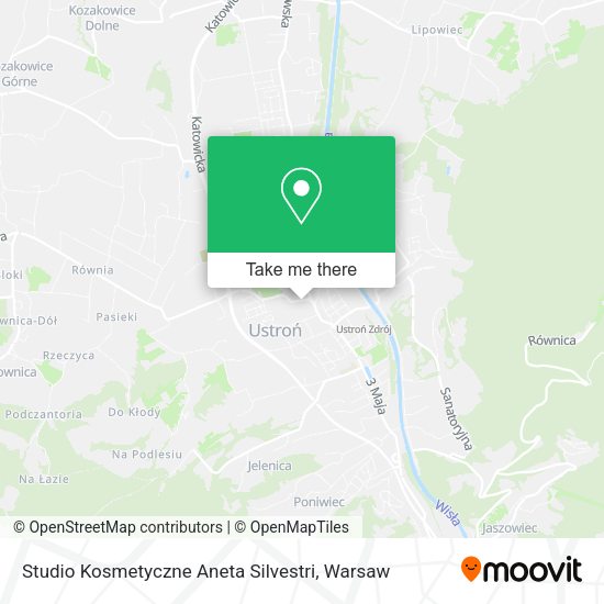 Studio Kosmetyczne Aneta Silvestri map