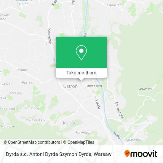 Dyrda s.c. Antoni Dyrda Szymon Dyrda map