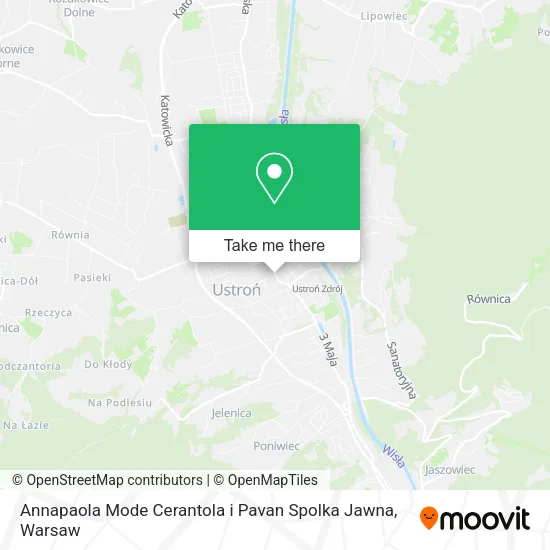 Карта Annapaola Mode Cerantola i Pavan Spolka Jawna