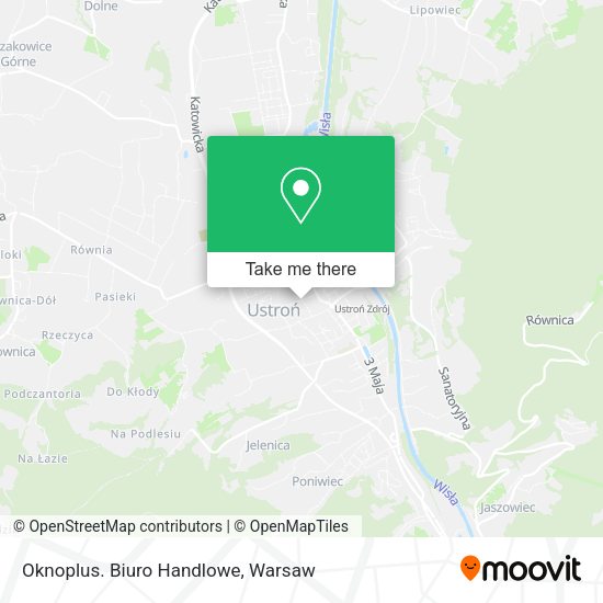 Oknoplus. Biuro Handlowe map