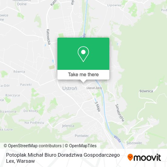 Potoplak Michał Biuro Doradztwa Gospodarczego Lex map