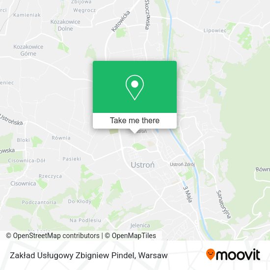 Zakład Usługowy Zbigniew Pindel map