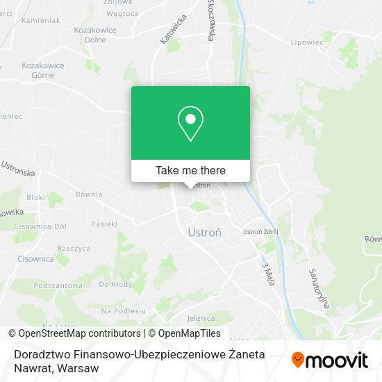 Doradztwo Finansowo-Ubezpieczeniowe Żaneta Nawrat map