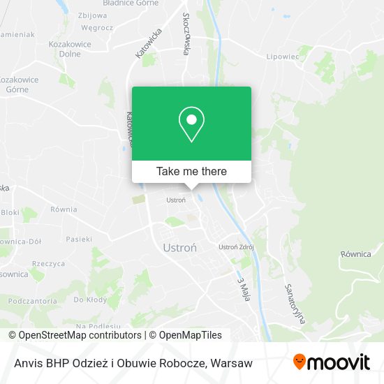 Anvis BHP Odzież i Obuwie Robocze map