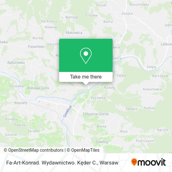 Fa-Art-Konrad. Wydawnictwo. Kęder C. map