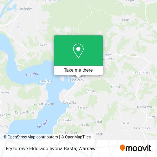 Карта Fryzurowe Eldorado Iwona Basta