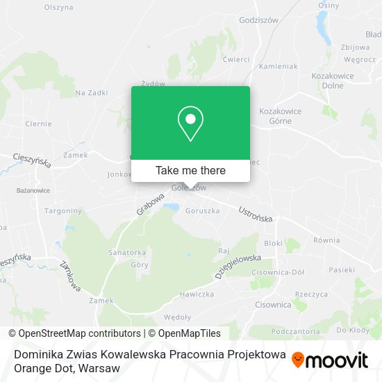 Карта Dominika Zwias Kowalewska Pracownia Projektowa Orange Dot