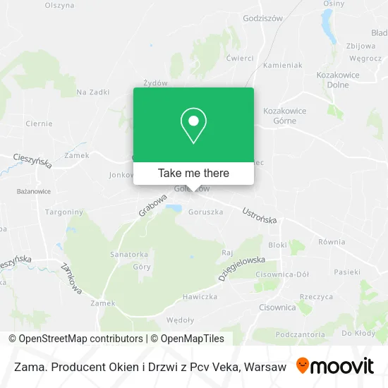 Карта Zama. Producent Okien i Drzwi z Pcv Veka