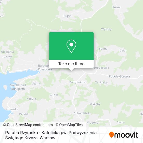 Parafia Rzymsko - Katolicka pw. Podwyższenia Świętego Krzyża map