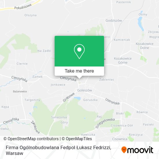 Firma Ogólnobudowlana Fedpol Łukasz Fedrizzi map