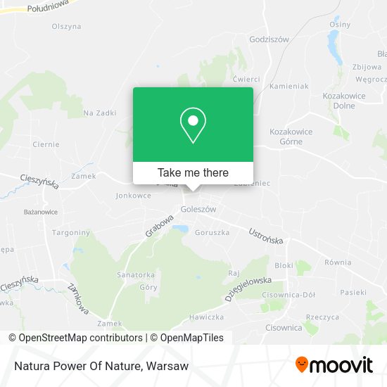 Natura Power Of Nature map