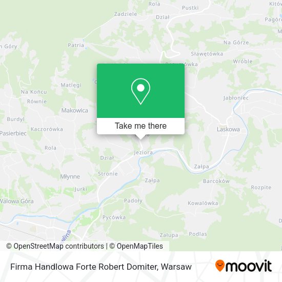 Firma Handlowa Forte Robert Domiter map