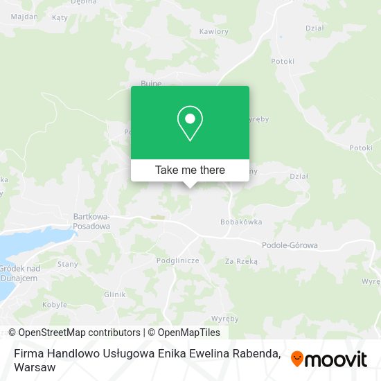 Firma Handlowo Usługowa Enika Ewelina Rabenda map