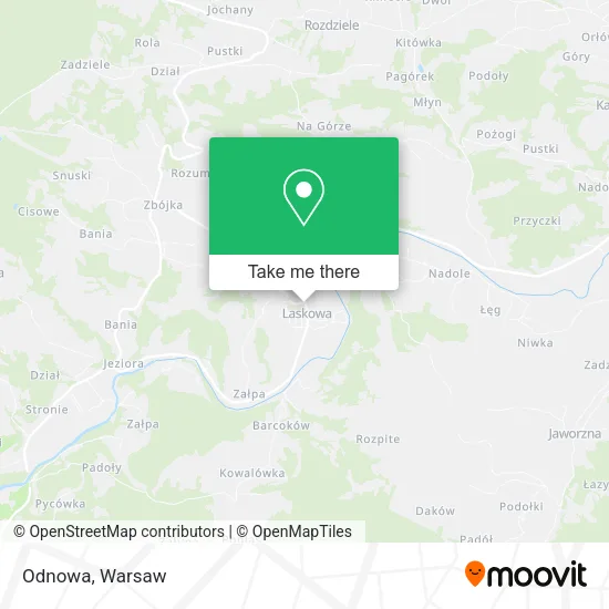 Карта Odnowa