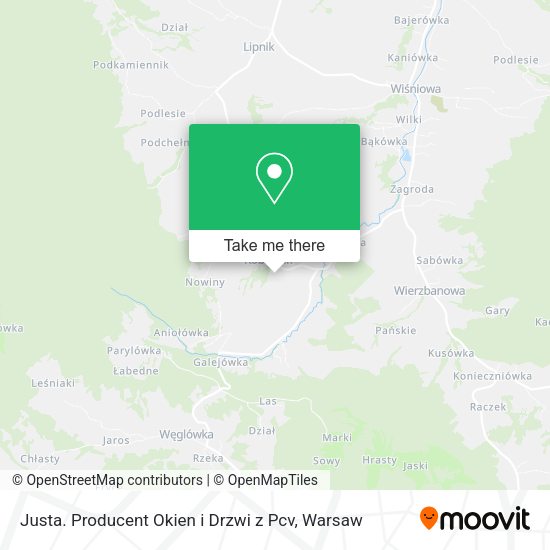 Justa. Producent Okien i Drzwi z Pcv map