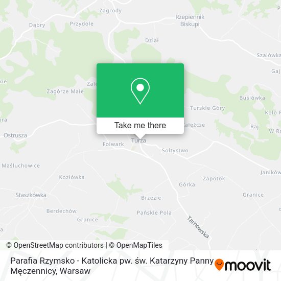 Parafia Rzymsko - Katolicka pw. św. Katarzyny Panny Męczennicy map