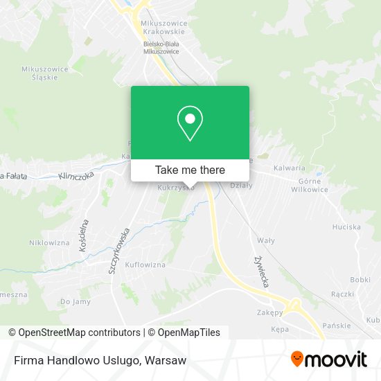 Firma Handlowo Uslugo map