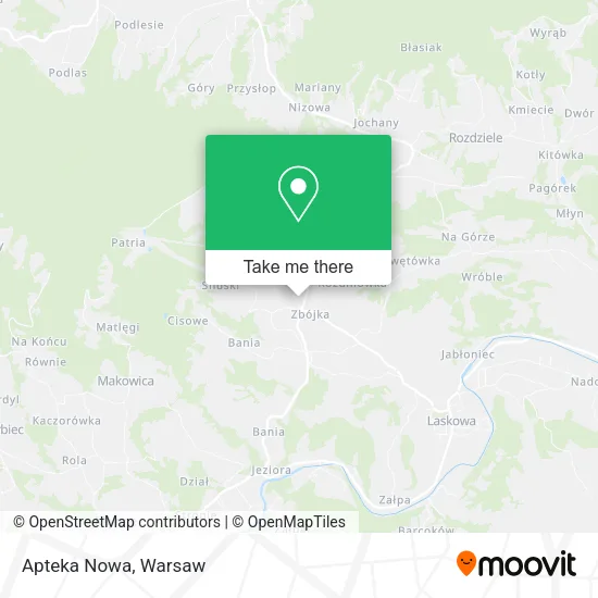 Карта Apteka Nowa
