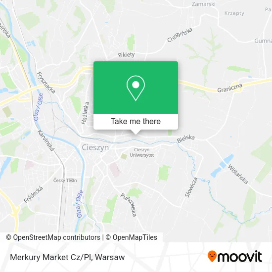Карта Merkury Market Cz/Pl