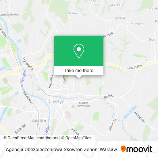 Agencja Ubezpieczeniowa Skowron Zenon map