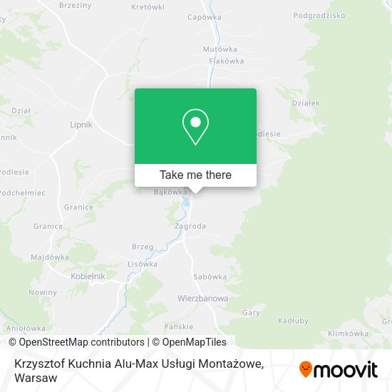 Krzysztof Kuchnia Alu-Max Usługi Montażowe map