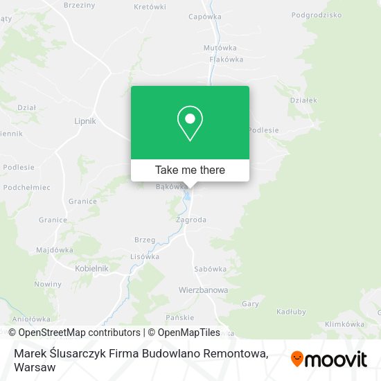 Marek Ślusarczyk Firma Budowlano Remontowa map