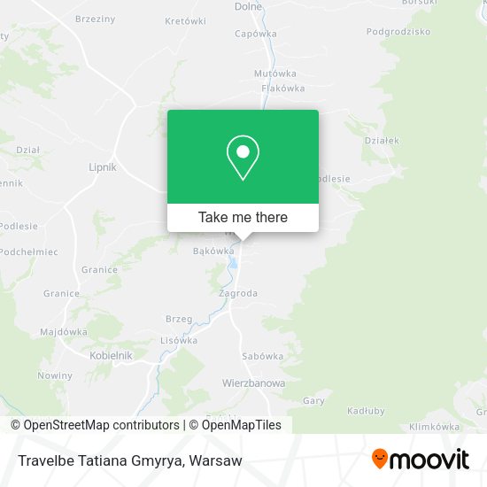 Travelbe Tatiana Gmyrya map