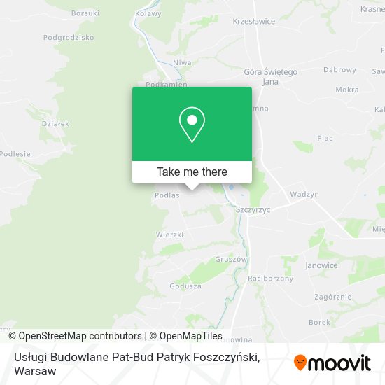 Usługi Budowlane Pat-Bud Patryk Foszczyński map