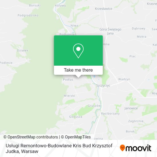 Usługi Remontowo-Budowlane Kris Bud Krzysztof Judka map