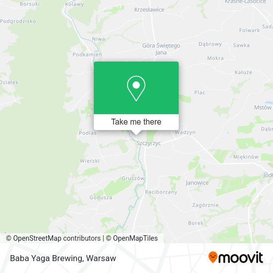 Baba Yaga Brewing map