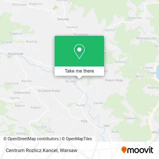 Карта Centrum Rozlicz.Kancel