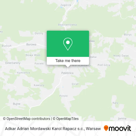 Карта Adkar Adrian Mordawski Karol Rapacz s.c.