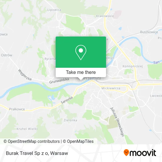 Карта Burak Travel Sp z o