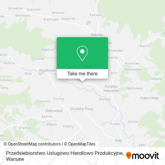 Przedsiebiorstwo Uslugowo Handlowo Produkcyjne map