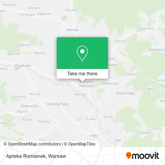 Карта Apteka Rumianek