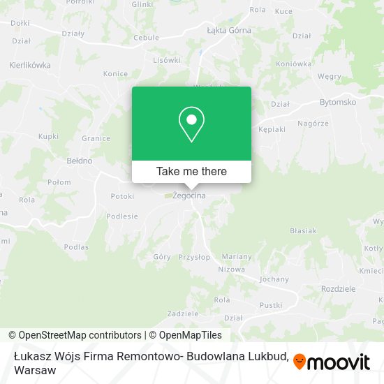 Łukasz Wójs Firma Remontowo- Budowlana Lukbud map