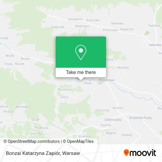 Bonzai Katarzyna Zapiór map