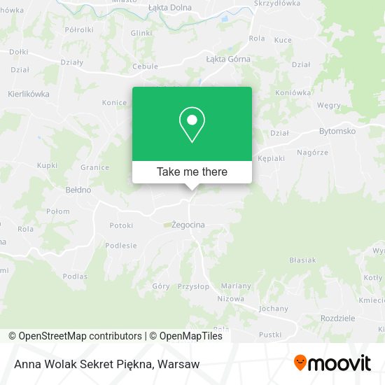 Anna Wolak Sekret Piękna map