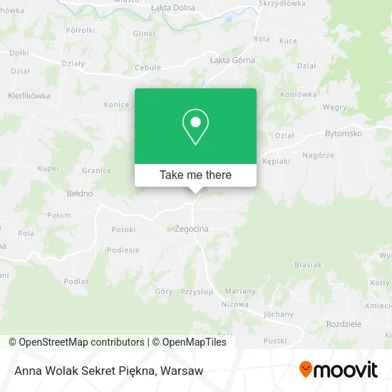 Карта Anna Wolak Sekret Piękna