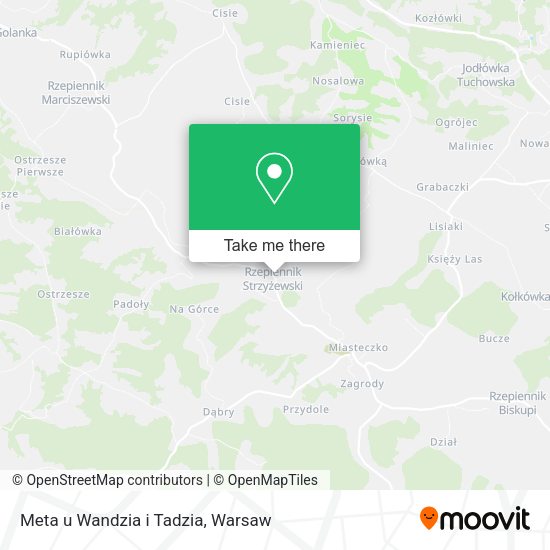 Meta u Wandzia i Tadzia map