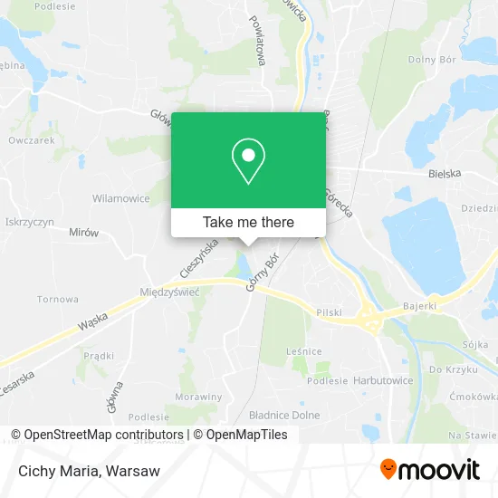 Карта Cichy Maria