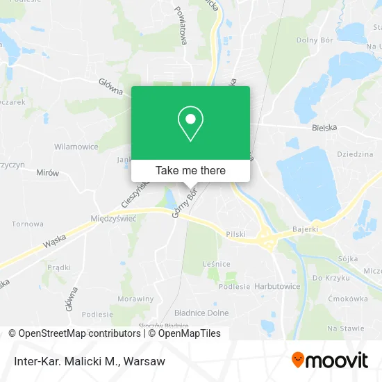 Карта Inter-Kar. Malicki M.