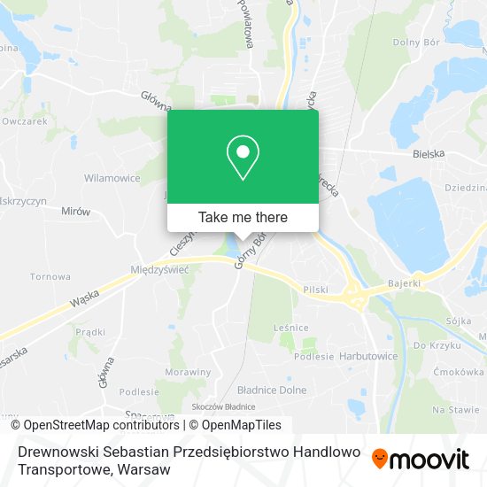 Drewnowski Sebastian Przedsiębiorstwo Handlowo Transportowe map