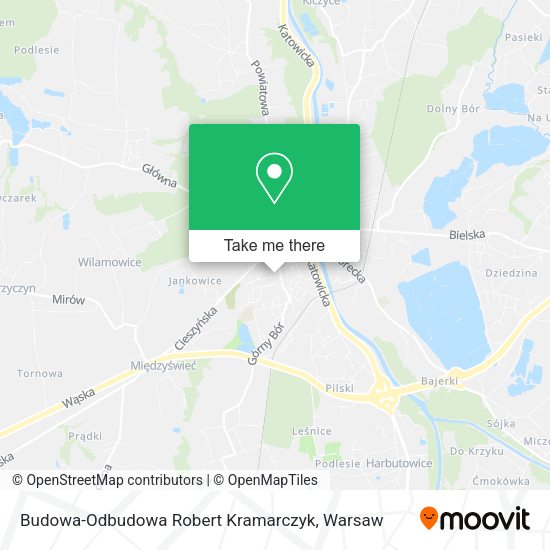 Budowa-Odbudowa Robert Kramarczyk map