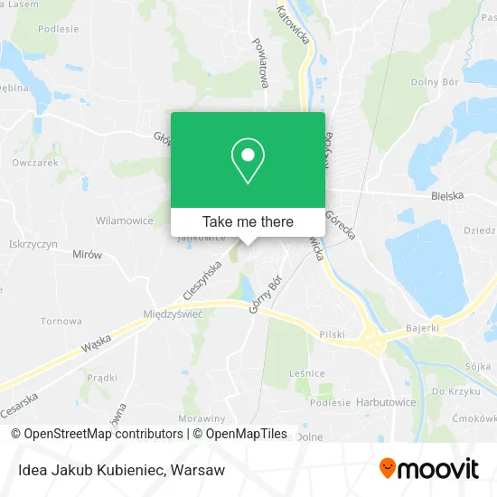 Карта Idea Jakub Kubieniec