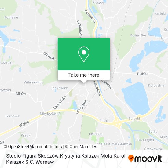 Studio Figura Skoczów Krystyna Ksiazek Mola Karol Ksiazek S C map