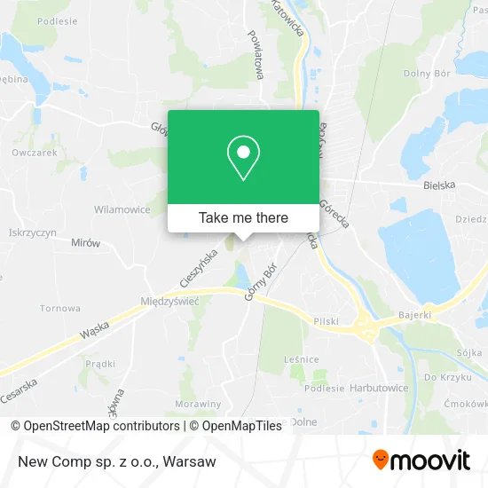 Карта New Comp sp. z o.o.