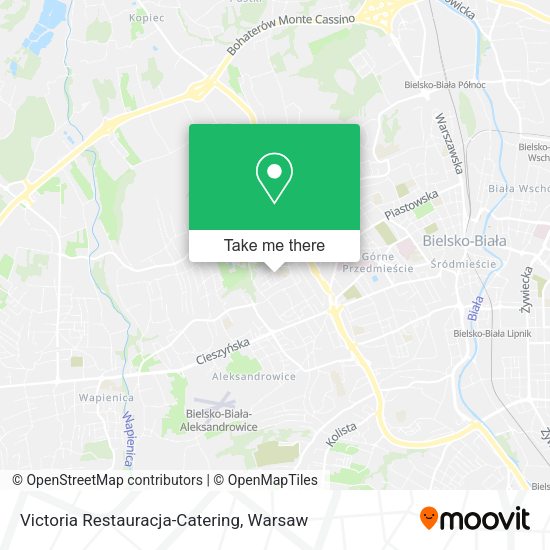 Victoria Restauracja-Catering map